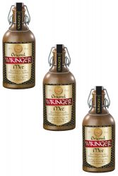 3 Bottle & x Rum Wikinger Original Met Online Spirituosen im - Tonkrug 0,5 Whisky, Drinks Liter Shop - &