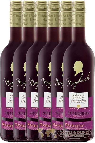 Maybach Spätburgunder Whisky, süss Rum x - Liter Shop & 0,75 fruchtig & Rotwein 6 Drinks - und Online Bottle Spirituosen