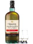 The Singleton of Dufftown Spey Cascade Single Malt Whisky 0,7 Liter + 2 Glencairn Glser